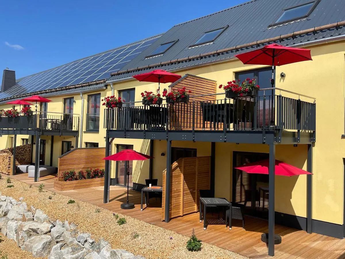 Διαμέρισμα Chalet-Ferienwohnung Giebeltraum, 115 Qm, Wellness/Fitness/Sauna - Bergroedelhof Feilitzsch